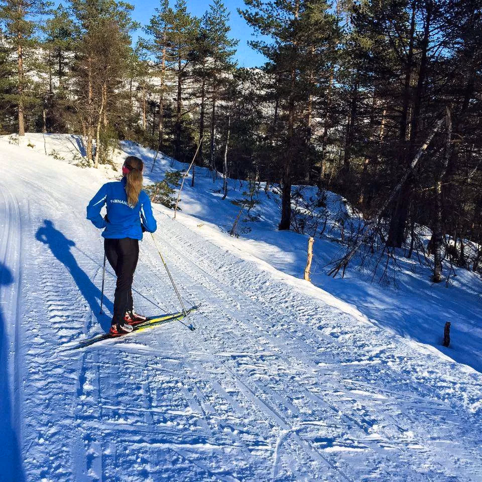 Langrennstrening med Samnanger IL